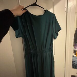 Elegant Teal Dress
